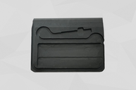 Packing foot care device case cover insert