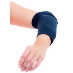 blaua Bandage am Arm
