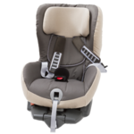 grau/beiger Kindersitz